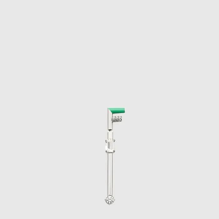 펜디 여성 F 이즈 이어링 - Fendi Womens F Is Earring - acc10114x - 1