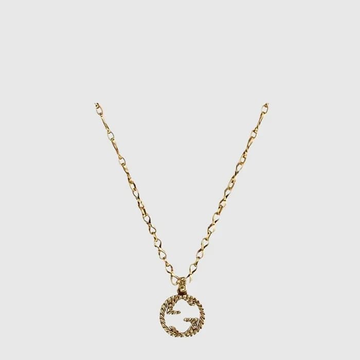 구찌 여성 인터로킹 G 네크리스 - Gucci Womens Interlocking G Necklace - acc10862x - 1