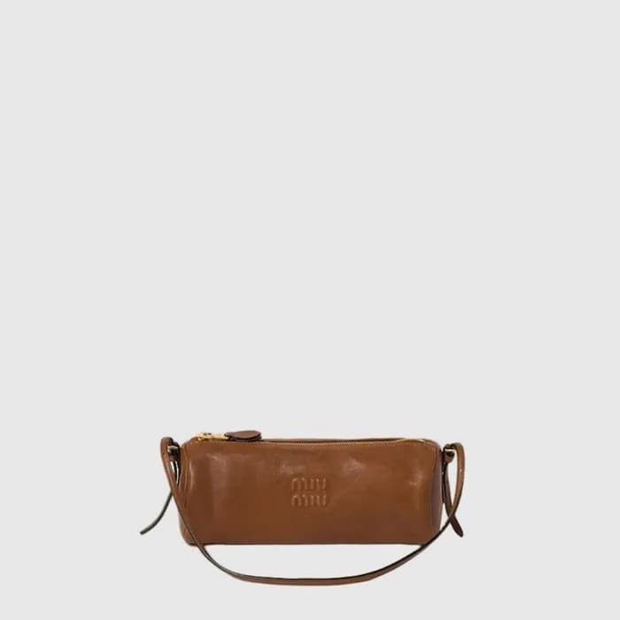 미우미우 여성 가죽 파우치 - Miumiu Womens Leather Pouch - mib17346x - 1