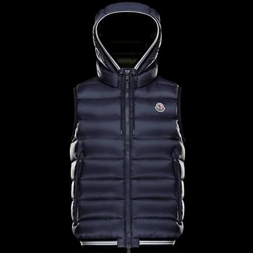 [몽클레어] 다운조끼 커플용 다크블루 mo0027m - Moncler Down Vest C… - 1