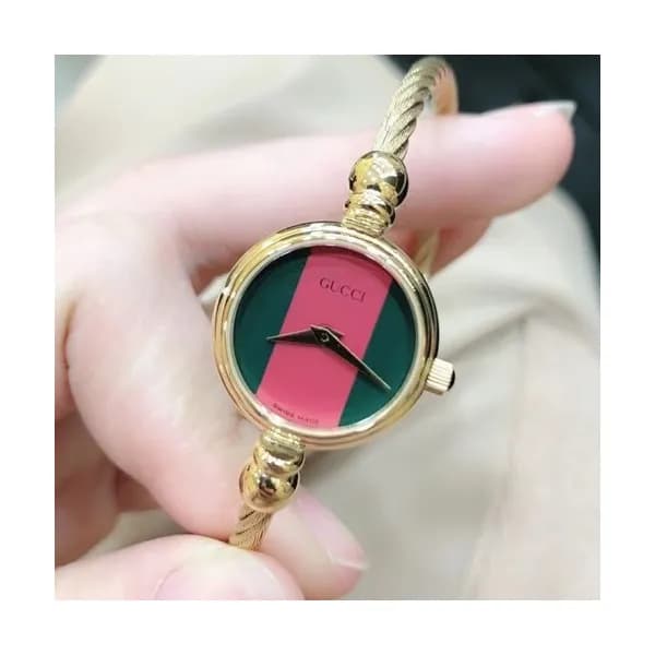 GUCCI LADIES QUARTZ - 구찌 레이디스 쿼츠,그린 - 1