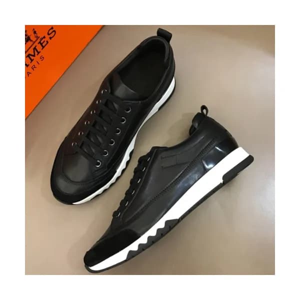Hermes 2018 Mens Leather Sneakers - 에르메스 남성 레더 스니커… - 1