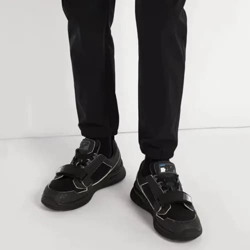 PRADA 2018 MENS LEATHER RUNNING SHOES - 프라다 남성 레더 … - 1