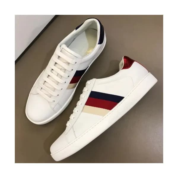 GUCCI 2018 MENS LEATHER SKEAKERS - 구찌 남성 레더 스니커즈 G… - 1