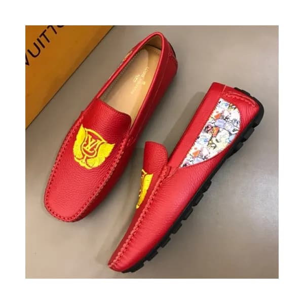 LOUIS VUITTON 2018 MENS LEATHER LOAFER - 루이비통 남성 … - 1