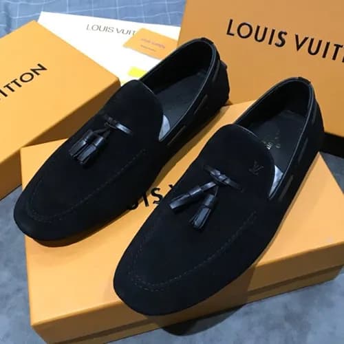 2018/19 LOUIS VUITTON MENS TASSLE LEATHER LOAFER … - 1