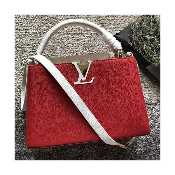 Louis Vuitton Capucines Tote Shoulder Bag,27/31cm … - 1