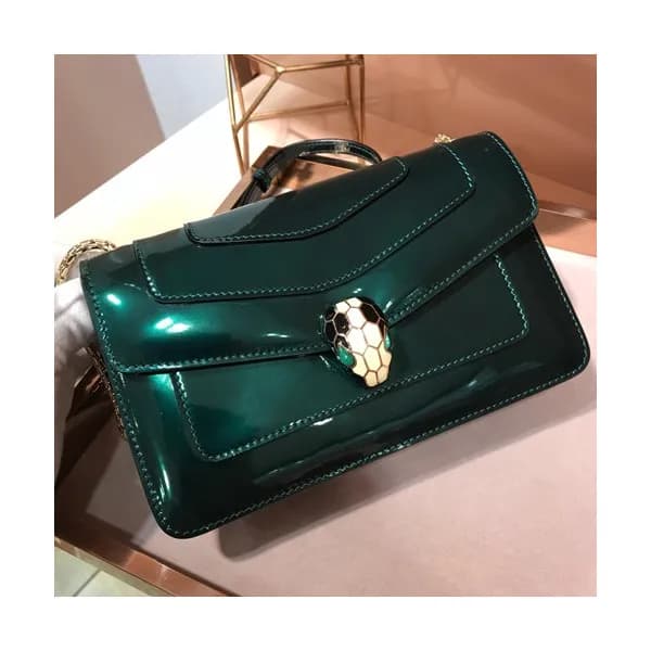 Bvlgari Serpenti Forever Chain Shoulder Bag,22CM -… - 1