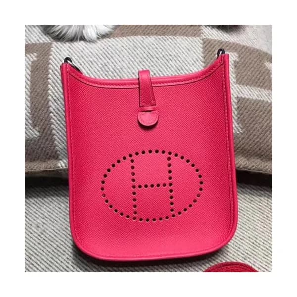 Hermes Evelyne Epsom Leather Mini Shoulder Bag - 에… - 1