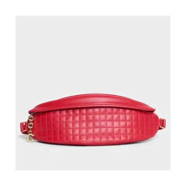 Celine 2019 Leather C Charm Belt Bag Hand Bag,28CM… - 1