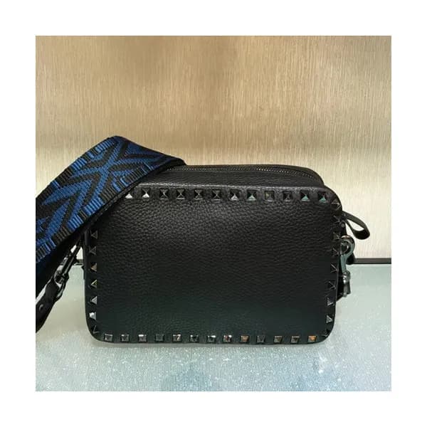 Valentino 2019 Leather Camera Shoudler Bag,24CM - … - 1