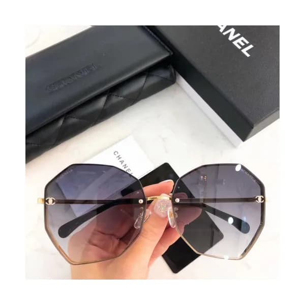 Chanel 2019 Mm/Wm Trendy CC Logo Metal Frame Sungl… - 1