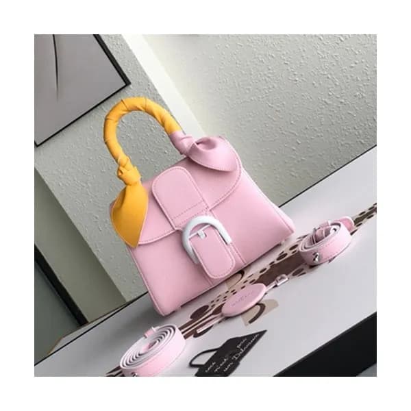 Delvaux 2019 Leather Tote Shoulder Bag,20CM - 델보 2… - 1