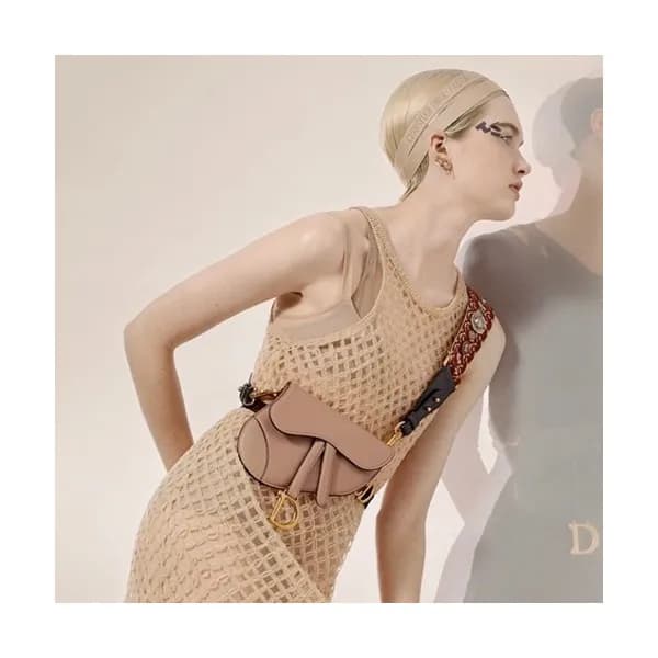 Dior 2019 Leather Saddle Belt Bag ,20CM - 디올 2019 … - 1