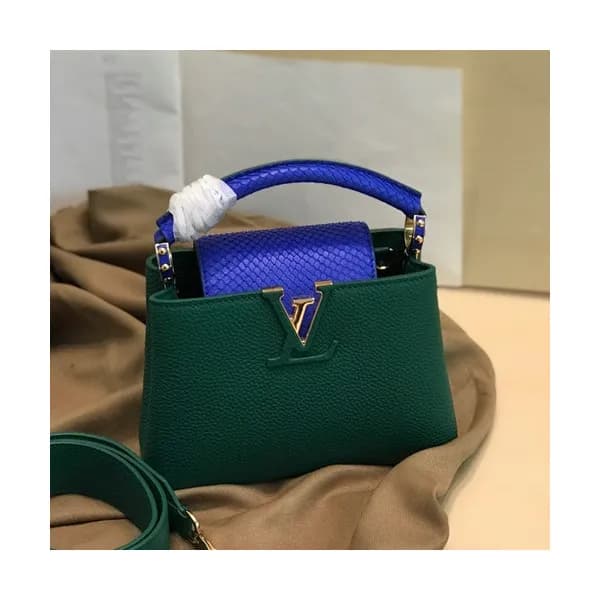 Louis Vuitton 2019 Capucines Tote Shoulder Bag,21c… - 1