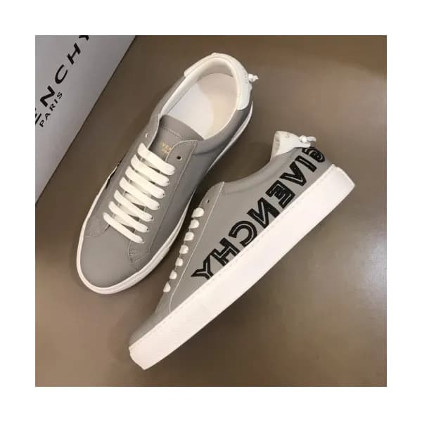 Givenchy 2019 Mens Logo Leather Sneakers - 지방시 남성 … - 1