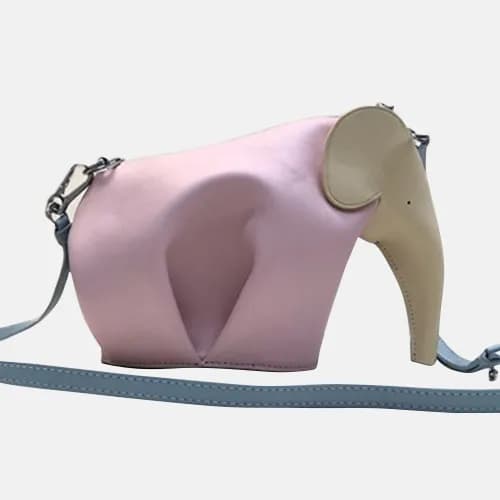 Loewe Elephant Mini Cross Bag,20CM - 로에베 엘리펀트 미니 크… - 1