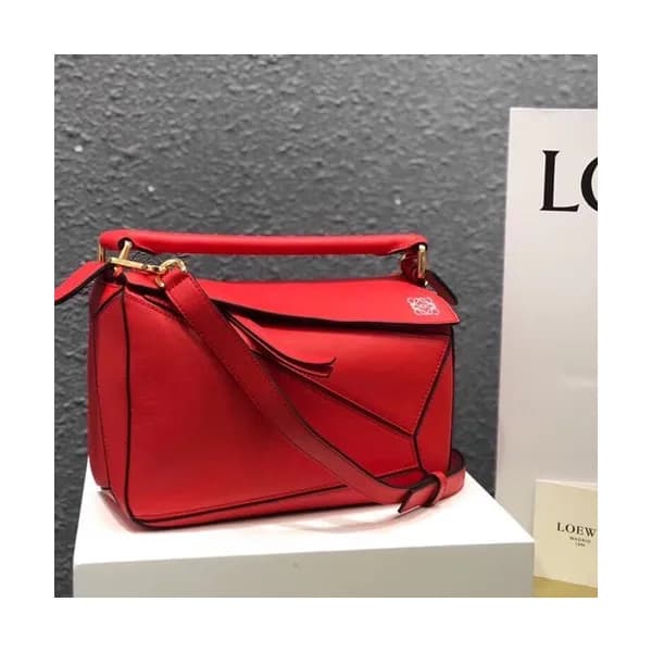 Loewe 2019 Puzzle Small Shoulder Bag, 24CM - 로에베 2… - 1