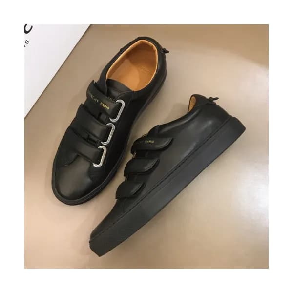 Givenchy 2019 Mens Logo Leather Sneakers - 지방시 남성 … - 1