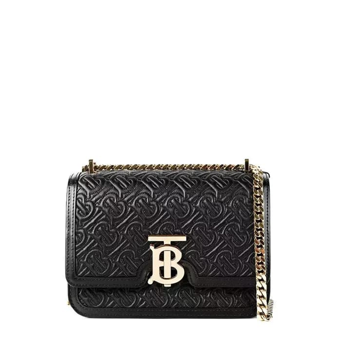 버버리 여성 퀼팅 모노그램 TB 숄더백 - Burberry Womens Medium Bag… - 1