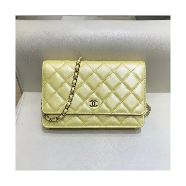 Chanel 2019 WOC Chain Cross Bag,19CM - 샤넬 2019 WOC… - 1
