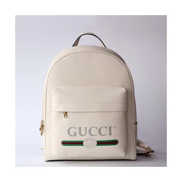 Gucci 2019 Leather Print Back Pack,41CM - 구찌 2019 … - 1