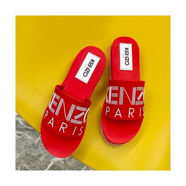 Kenzo 2019 Ladies Leather Slipper - 겐조 2019 여성용 레더… - 1