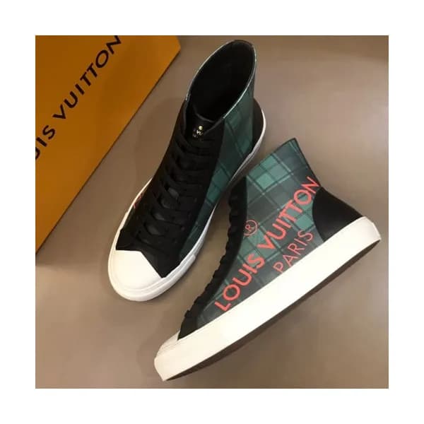 Louis vuitton 2019 Mens Leather Sneakers - 루이비통 2… - 1