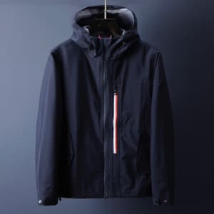 Moncler 2019 Mens Patch Logo Casual Windproof Hood… - 1