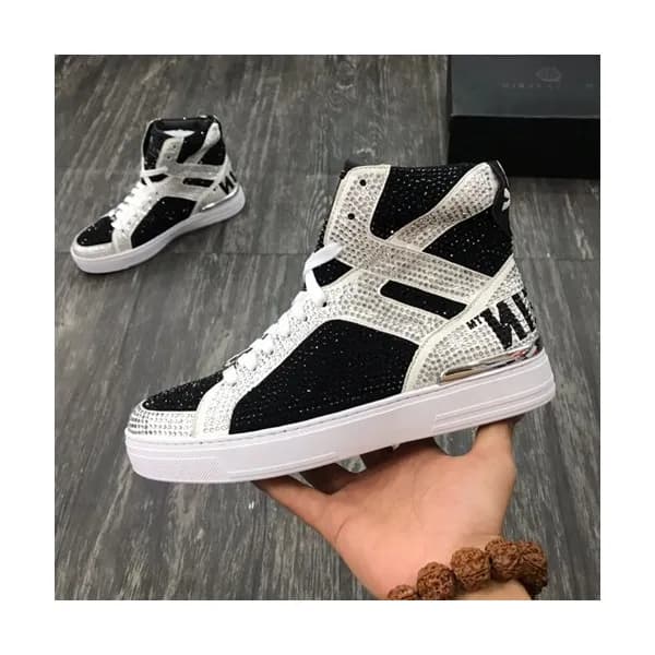 Philipp plein 2019 Mens Leather Sneakers - 필립플레인 … - 1