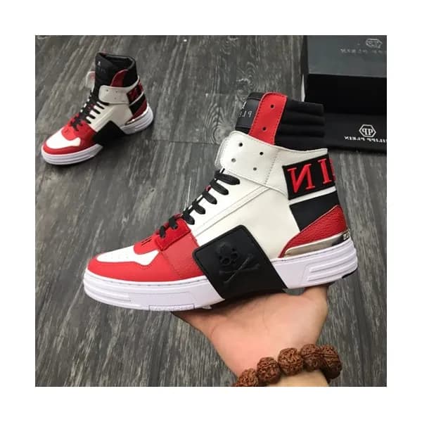 Philipp plein 2019 Mens Leather Sneakers - 필립플레인 … - 1