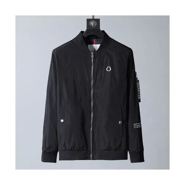 Moncler 2019 Mens Logo Casual Zip-up Jacket - 몽클레어… - 1