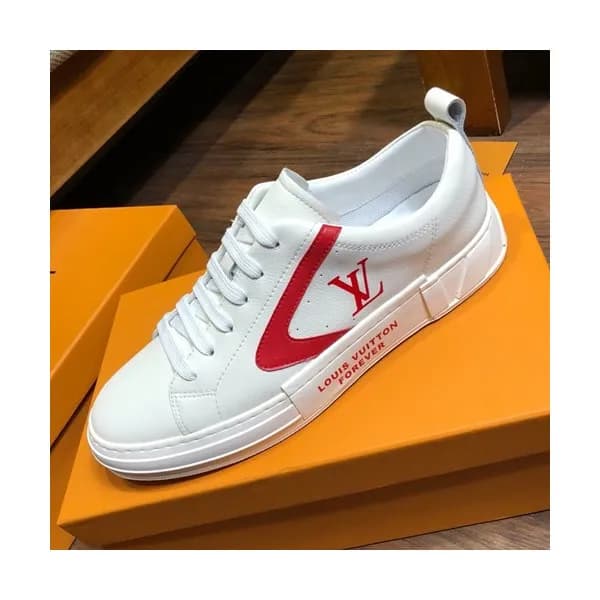 Louis vuitton 2019 Mens Leather Sneakers - 루이비통 2… - 1