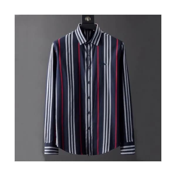 Burberry 2019 Mens Vintage Logo Slim Fit Cotton sh… - 1