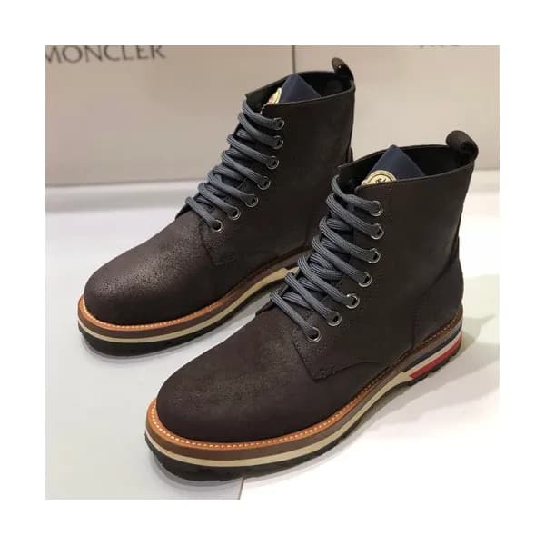 Moncler 2019 Mens Leather Sneakers - 몽클레어 2019 남성용… - 1