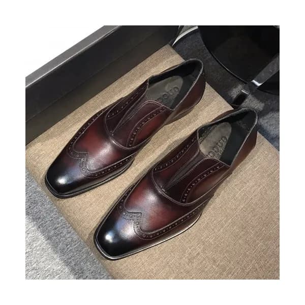 Gucci 2019 Mens Leather Oxford Shoes - 구찌 2019 남성… - 1