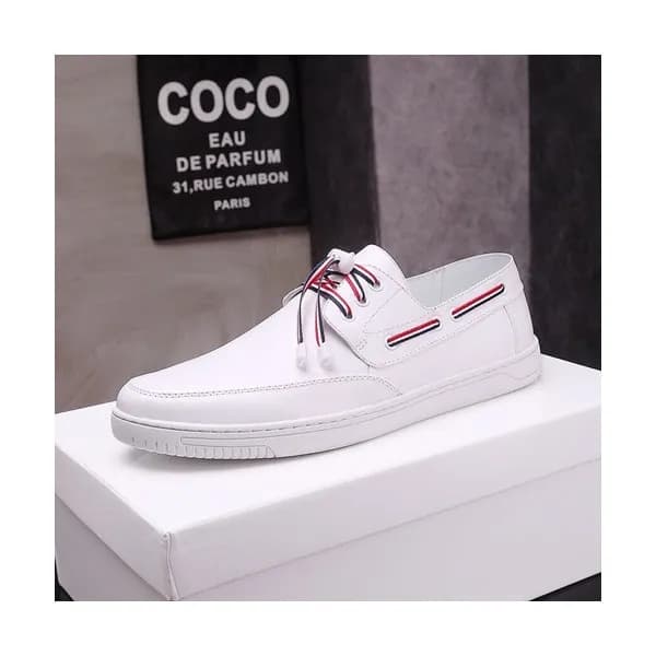 Versace 2019 Mens Leather Slip On - 베르사체 2019 남성용… - 1