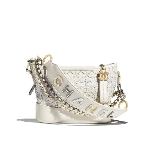 Chanel 2019 Gabrielle Hobo Leather Shoulder Bag ,2… - 1
