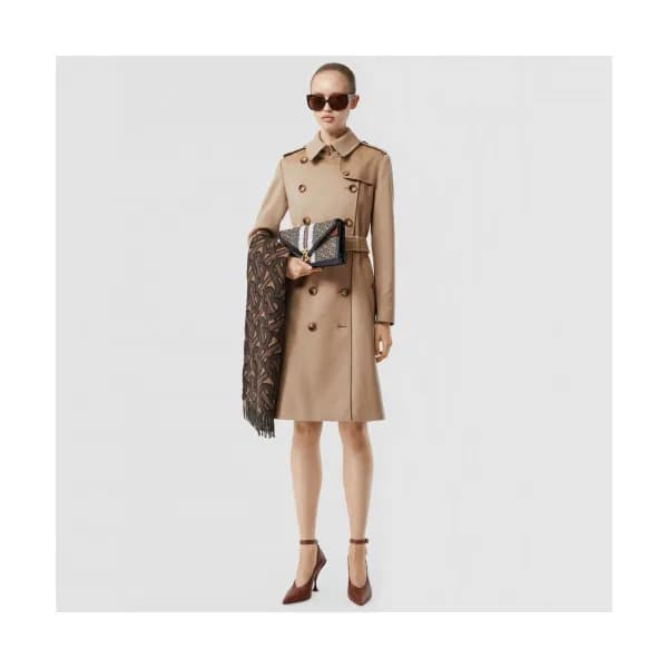 Burberry 2019 Womens Vintage Cashmere Trench Coat … - 1