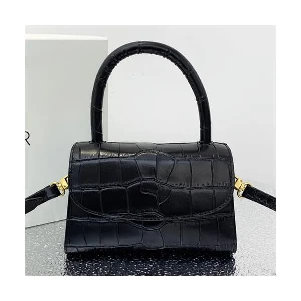 By Far 2019 Leather Tote Shoulder Bag,17cm - 바이 파 … - 1