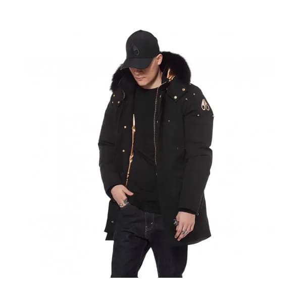 [매장판] Moose Knuckle 2019 Mens Logo Goose Down Park… - 1