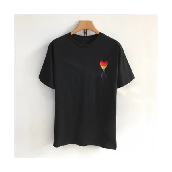 Ami 2019 Mm/Wm 'Ami de Coeur' Casual Cotto… - 1