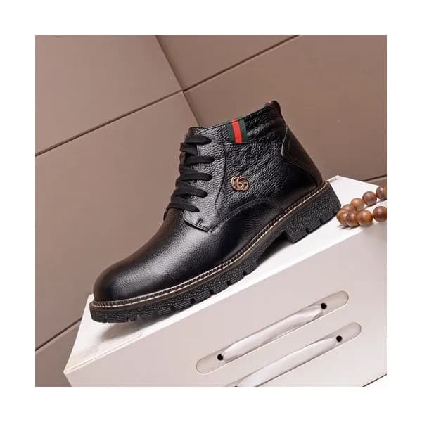 Gucci 2020 Mens Leather Sneakers - 구찌 2020 남성용 레더… - 1