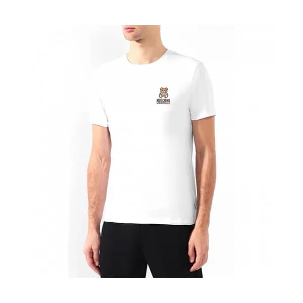 [모스키노]Moschino 2020 Mm/Wm Logo Cotton Short Sleeve… - 1