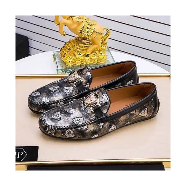 Philipp plein 2020 Mens Leather Loafer - 필립플레인 202… - 1
