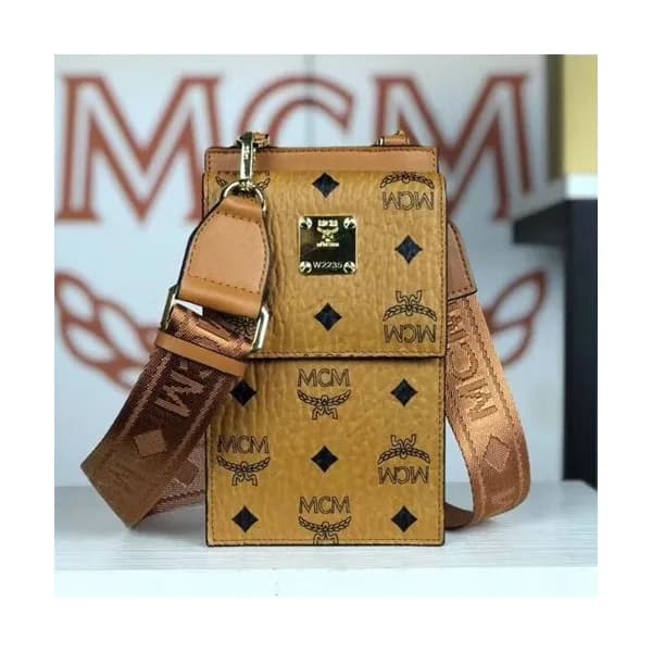 MCM 2020 Visetos Phone Shoulder Bag ,19cm - 엠씨엠 20…