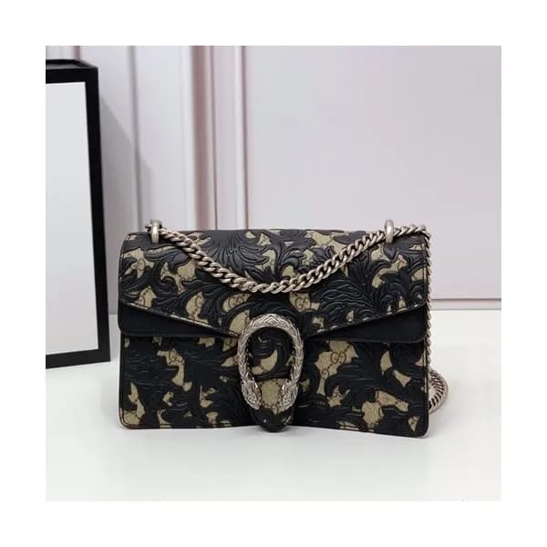 Gucci 2020 GG Dionysus Leather Shoulder Bag ,28CM … - 1