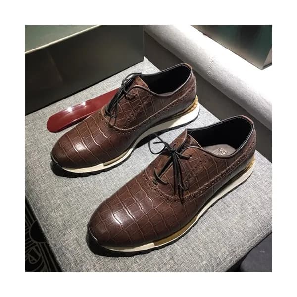 Berluti 2020 Mens Leather Sneakers - 벨루티 2020 남성용… - 1