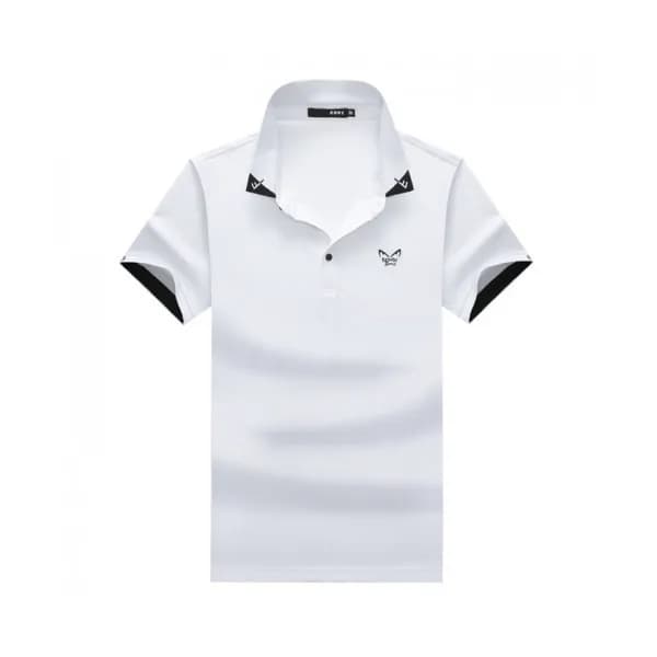 [펜디]Fendi 2020 Mens Logo Casual Cotton Polo Short … - 1