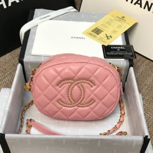 Chanel 2020 Camera Chain Shoulder Cross Bag,20CM -…